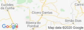 Cicero Dantas map